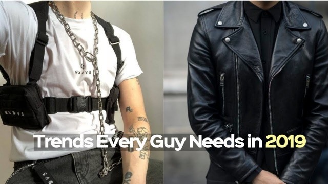 'NEW Men’s Fashion Winter Trends [2019] Every Guy Must Have'
