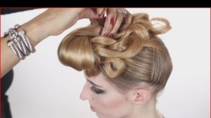 'Runway Hair - Front Knot, Fashion and Beauty - Audrey Bethards, Hair and Makeup, Inc.'