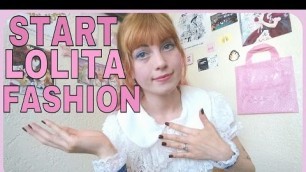 'How To Get Started in Lolita Fashion'