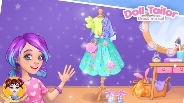 'Fashion Dress up games for girls. Sewing clothes 3 - Fun Tailor Game - BabyGames Video'