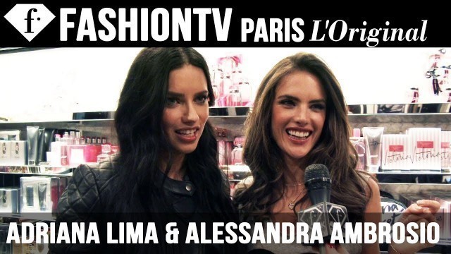 'Victoria\'s Secret Fashion Show 2014-2015: Adriana Lima & Alessandra Ambrosio Interview | FashionTV'