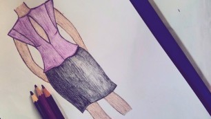 'How To Draw Fashion Design Clothes (Part 4)'