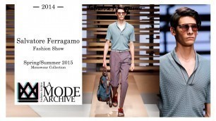 'Salvatore Ferragamo Fashion Show - Spring/Summer 2015 Menswear Collection'