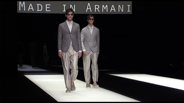 'Giorgio Armani Spring Summer 2018 Men\'s Fashion Show'