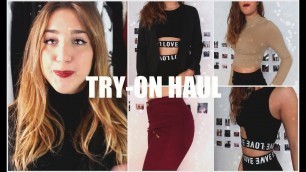 'TRY-ON HAUL COLABORACIONES | FASHION NOVA, PULL AND BEAR, ROMWE...'