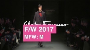 'Salvatore Ferragamo Fall / Winter 2017 Men\'s Runway Show | Global Fashion News'