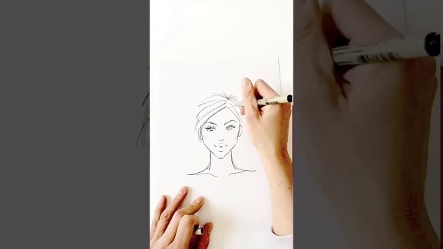 'Hair and Hairstyles Tutorial for Fashion Illustration'