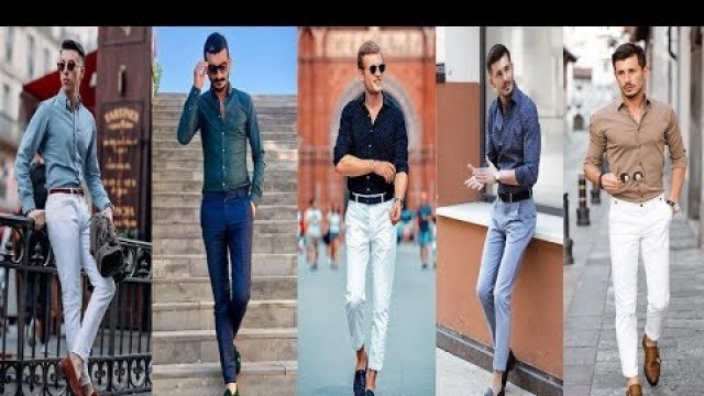 'Latest Men\'s Formal Shirt Pant Fashion Inspiration 2019 | Best Formal Party Wears 2019 | PBL'