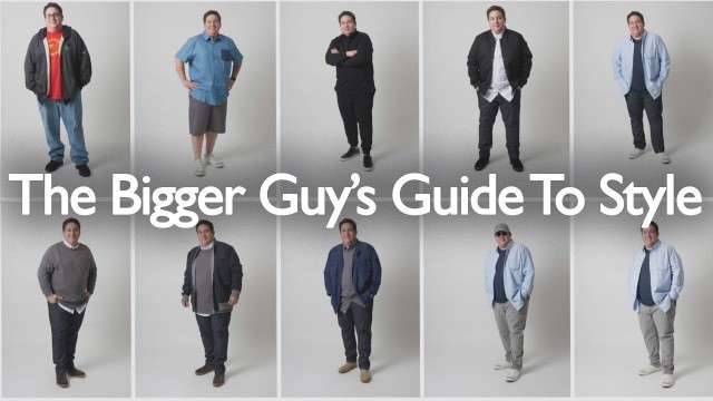 'How to Dress a Bigger Guy w/ Andres Izquieta | Menlo Club'