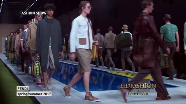 'FENDI SS\'17 Menswear | Milan Fashion Week | HDFASHION'