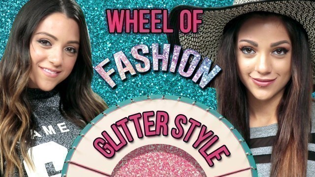 'How to Style the Perfect Glitter New Years OOTD with NIki and Gabi #WheelofFashion'