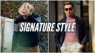 'How to Develop A Signature Style || Finding Your Personal Style || Men\'s Fashion 2019'