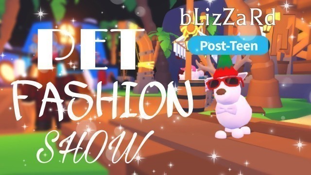 'Having A Pet Fashion Show Roblox Adopt Me | Easter Special'