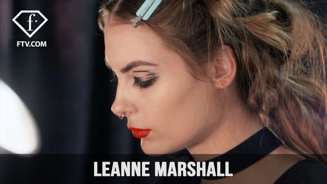 'New York Fashion Week 2017/18 - Leanne Marshall Make Up | FashionTV'