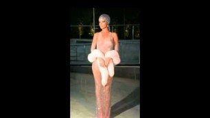 'Rihanna Sparkles In See Through Gown at CFDA Awards!!'