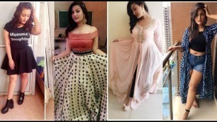 'Aashika bhatia Lookbook / Teenage Girls Fashion Trend 2018'