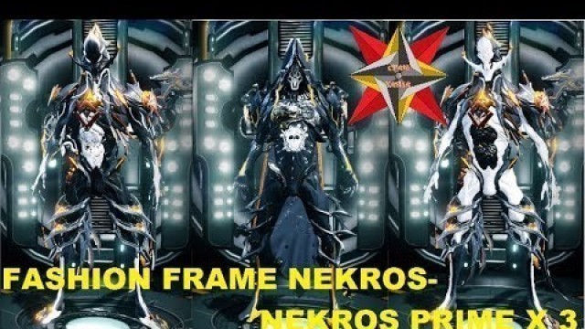 'WARFRAME NEKROS - NEKROS PRIME FASHION FRAME'