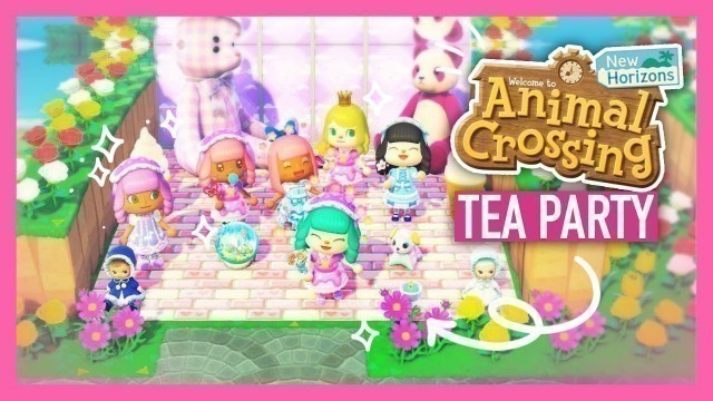 'Lolita YouTubers Tea Party on an amazing Animal Crossing island'