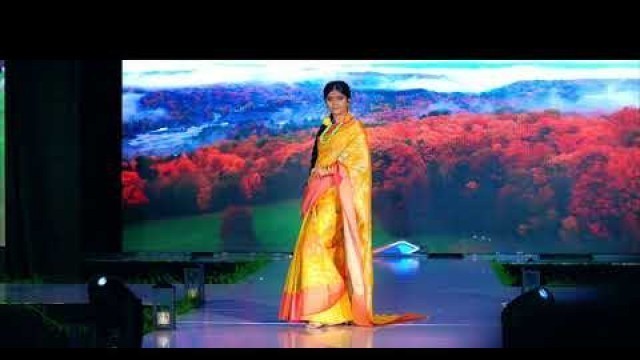 'Sari fashion  show - Pradon Silks - 4K.'