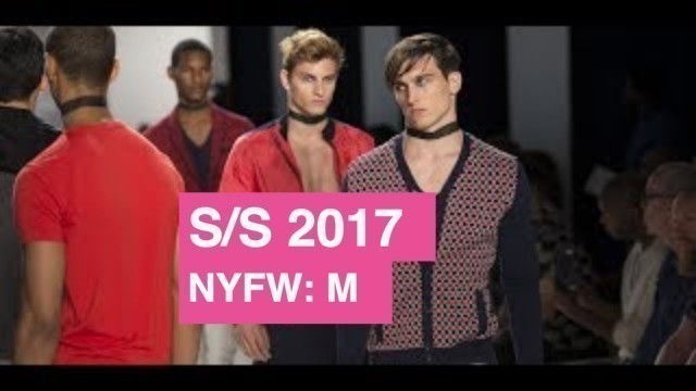 'Engineered For Motion Spring / Summer 2017 Men\'s Runway Show | Global Fashion News'