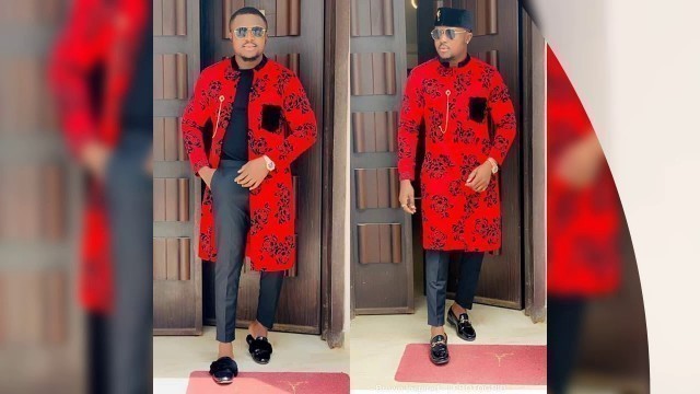 'CUTE ANKARA STYLES FOR MEN #kitenge fashion 2020 #kitenge fashion designs pictures #senator suit'