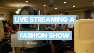 'Using the Sling Studio, LiveU & Wirecast to live stream a Fashion Show'