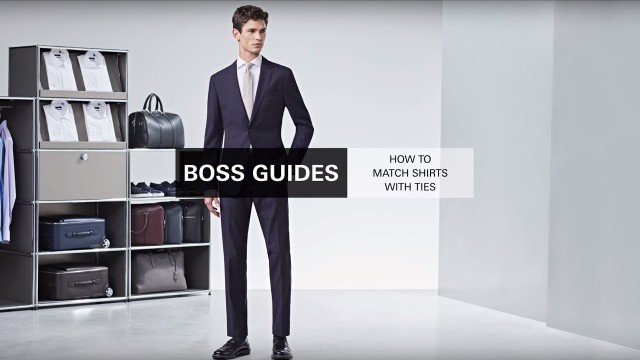 'How to match shirts with ties | BOSS'