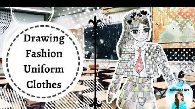 'Drawing Fashion Uniform Clothes by IceCuteZ Art'