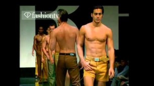 'FLASHBACK: Gianfranco Ferre Spring/Summer 1997 Menswear Show | Milan Fashion Week | FashionTV'