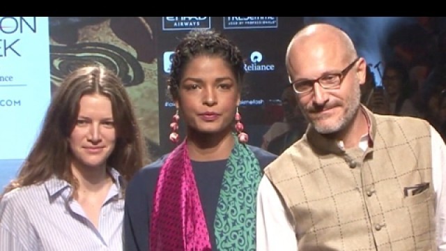 '‘I Was A Sari’ By Stefano Funari At Lakmé Fashion Week Summer/Resort 2017| Day 2'