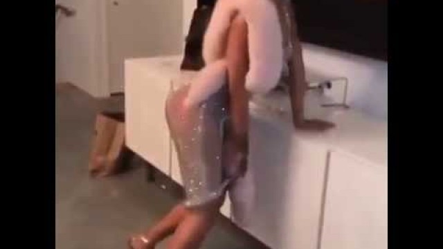 'OMG! Rihanna Twerking In A See Through Dress Backstage CFDA Awards'