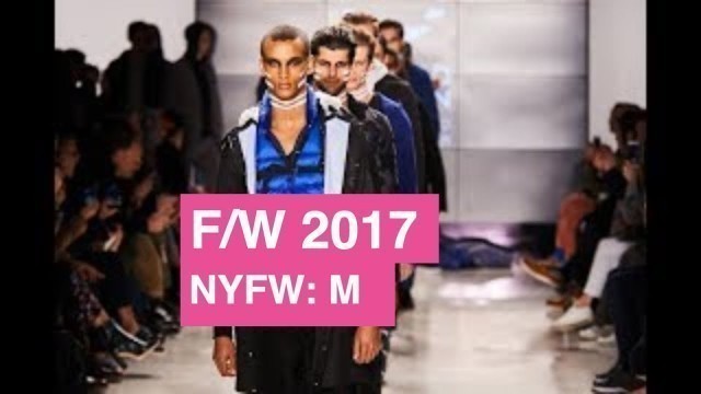'EFM Fall / Winter 2017 Men\'s Runway Show | Global Fashion News'