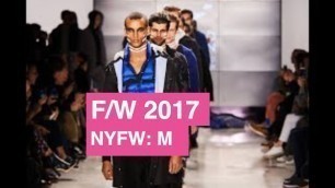 'EFM Fall / Winter 2017 Men\'s Runway Show | Global Fashion News'