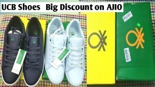 'AJIO SALE 2019 || SHOE UNBOXING HAUL || UCB SHOES || MEN\'S FASHION ||'