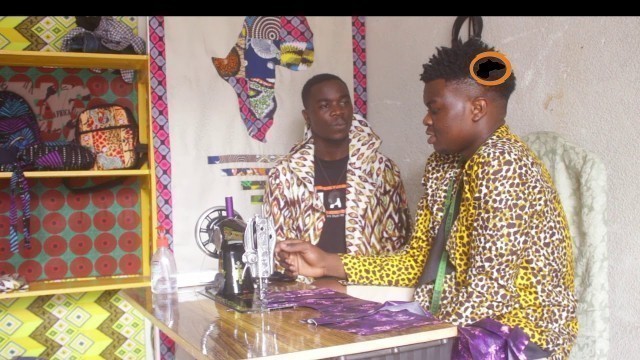 'Afro Entrepreneuriat Benjamin dit KITENGE FASHION  le styliste qui veut arrêter l\'importation des sa'