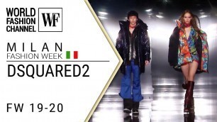 'Dsquared2 Fall-winter 19-20 Milan mens fashion week'