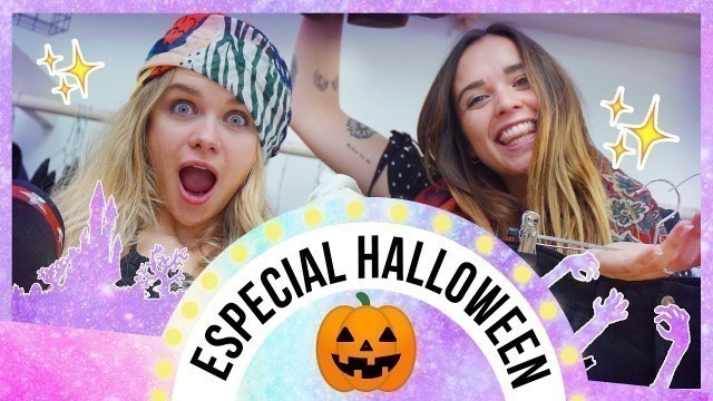 'MARINA YERS y REBECA TERÁN - Especial HALLOWEEN con FOULARDS  - WHEEL OF FASHION'