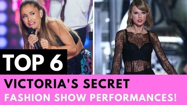 'Top 6 Victoria’s Secret Fashion Show Performances! | Hollywire'