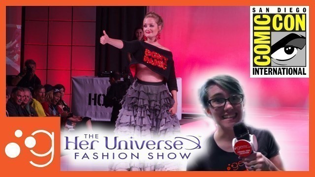 'Interview With The Her Universe Fashion Show Audience Choice Winner Grace Duval - SDCC 2017'