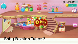 'Baby Fashion Tailor 2 - Game Menjahit Baju || Mael Kids Games'