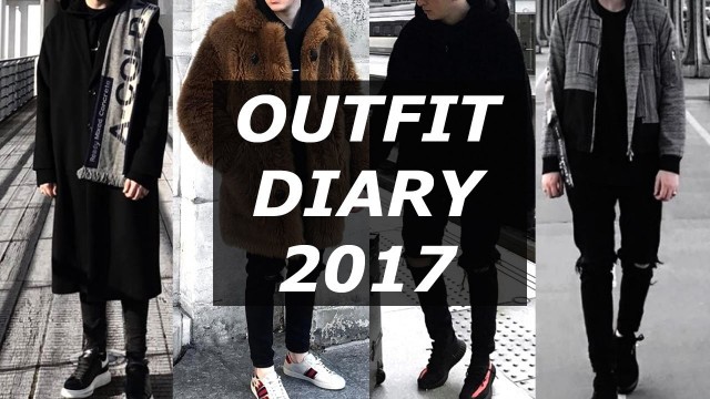 'Outfit Diary | Mens Paris Fashion Week 2017 | Lookbook | Street Style | PFW | Gallucks'