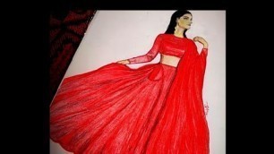 '#Fashiondesigning Fashion Design Sketch Dresses/Diya kakkar'