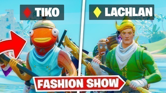 '*YOUTUBER* Fortnite Fashion Show! SICK Skin Competition! Best DRIP & COMBO WINS!'