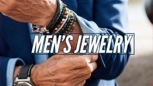 'How to Style: Men\'s Jewelry || Men\'s Fashion 2019'