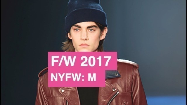 'John Elliott Fall / Winter 2017 Men\'s Runway Show | Global Fashion News'