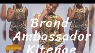 'Photoshoot || Latest Ambassador for Kitenge Designs'