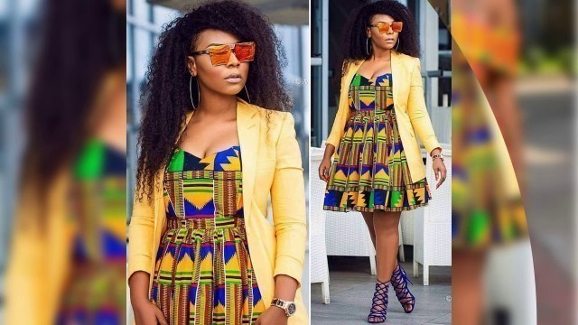 'Modern Ankara styles for women 2020 #latest kente designs for women #best kitenge women fashion'