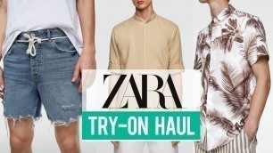 'Zara Try-On Haul Spring Summer 2019 | Men’s Fashion'