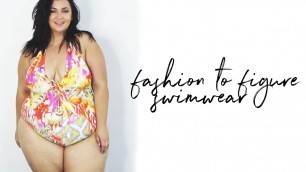 'PLUS SIZE FASHION TRY ON HAUL | new Fashion to Figure SWIMWEAR!'