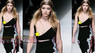 'Gigi Hadid Suffers Unfortunate NIP SLIP At Fashion Week | Most Embarrassing Wardrobe Malfunction'